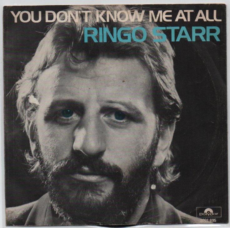 Beatles- Ringo Starr- You don't know me at all, Gebruikt, 7 inch, Ophalen of Verzenden, Pop