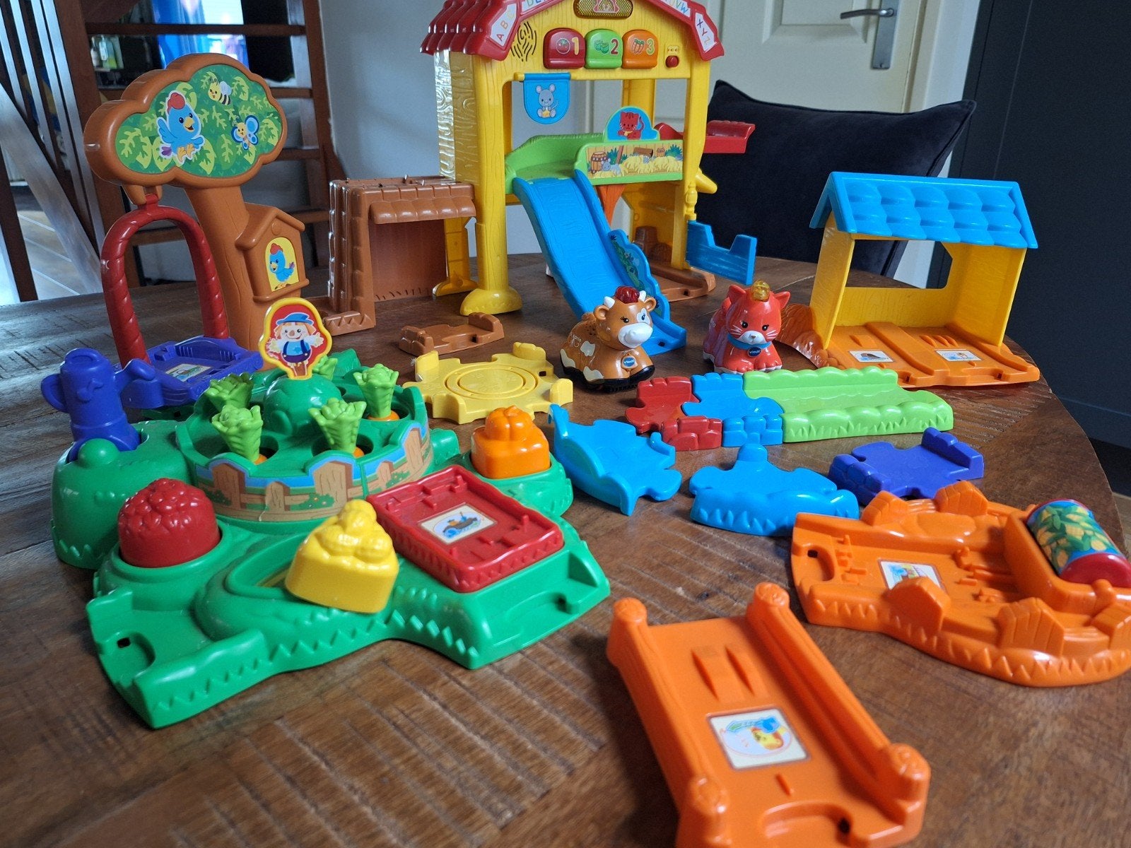 VTech Zoef Zoef Dieren Boerderij Speelset met extra's, Kinderen en Baby's, Speelgoed | Vtech, Ophalen of Verzenden, Gebruikt, 6 maanden tot 2 jaar