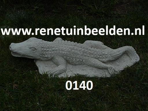 KROKODIL.  nr 0140., Ophalen, Nieuw, Beton, Dierenbeeld