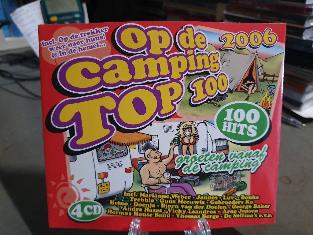 op de camping top 100 2006 4CD, Ophalen of Verzenden, Zo goed als nieuw, Levenslied of Smartlap