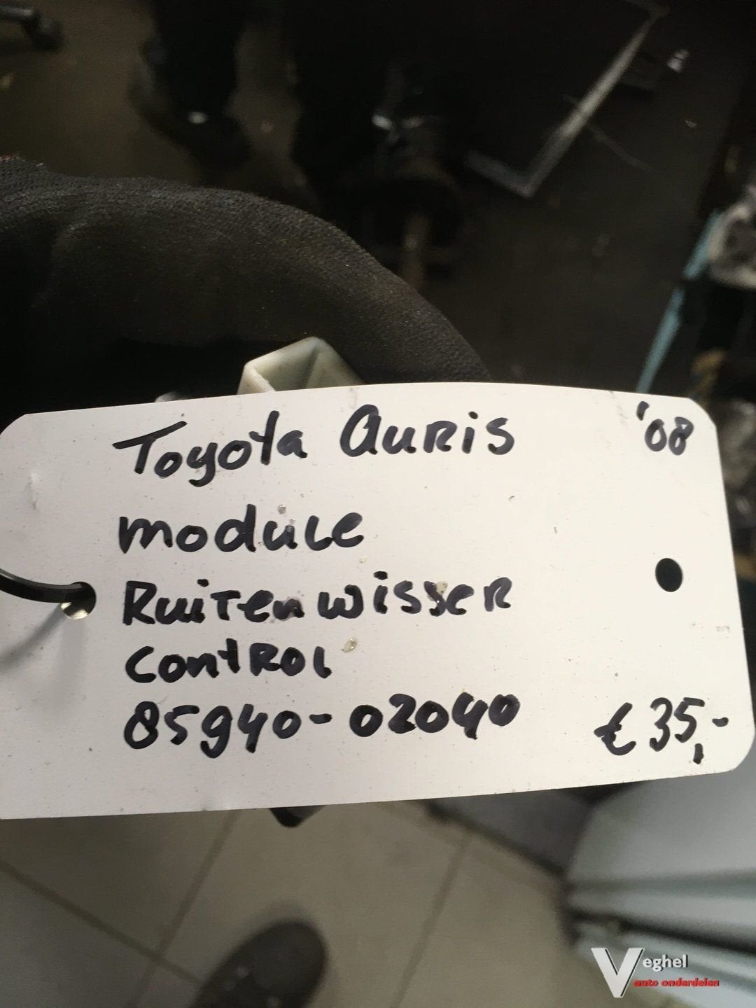 Toyota Auris 2008 module ruitenwissercontrol, Gebruikt, -, -, Ophalen of Verzenden