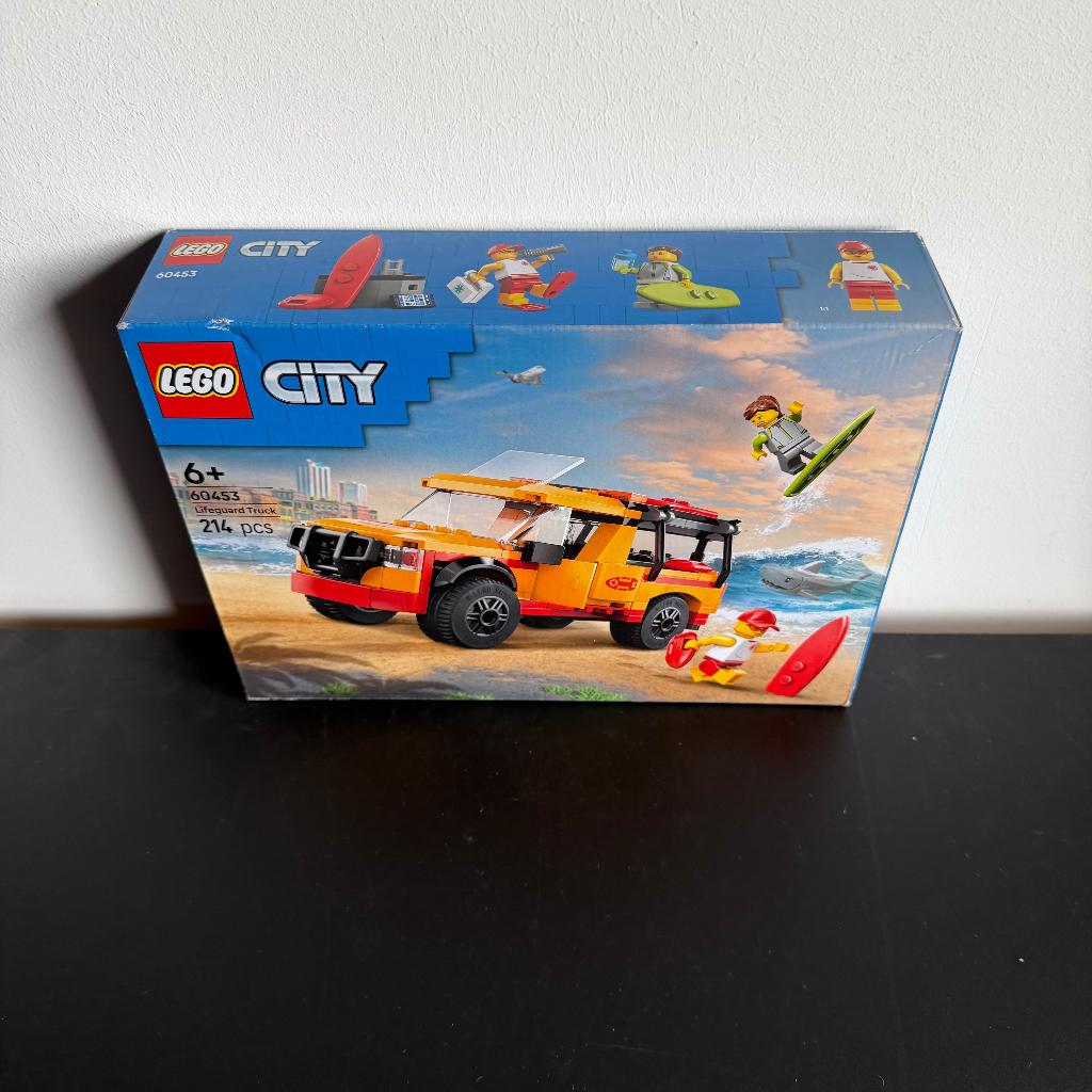 ️ Te Koop: LEGO City 60453 – Lifeguard Beach Rescue Truck, City, Lego, Nieuw, Ophalen of Verzenden