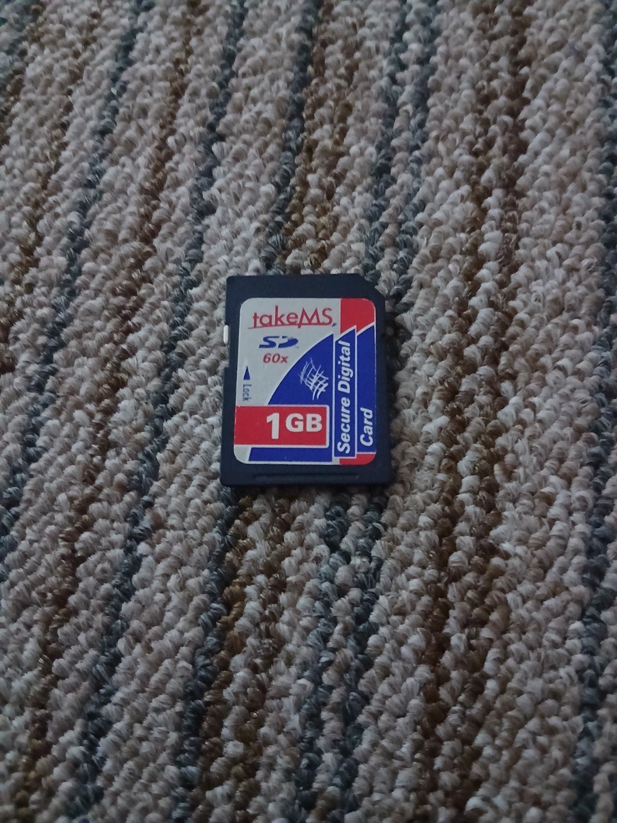 takeMS SD Geheugenkaart 1 GB - Secure Digital Card, Audio, Tv en Foto, SD, Gebruikt, Verzenden, Minder dan 2 GB