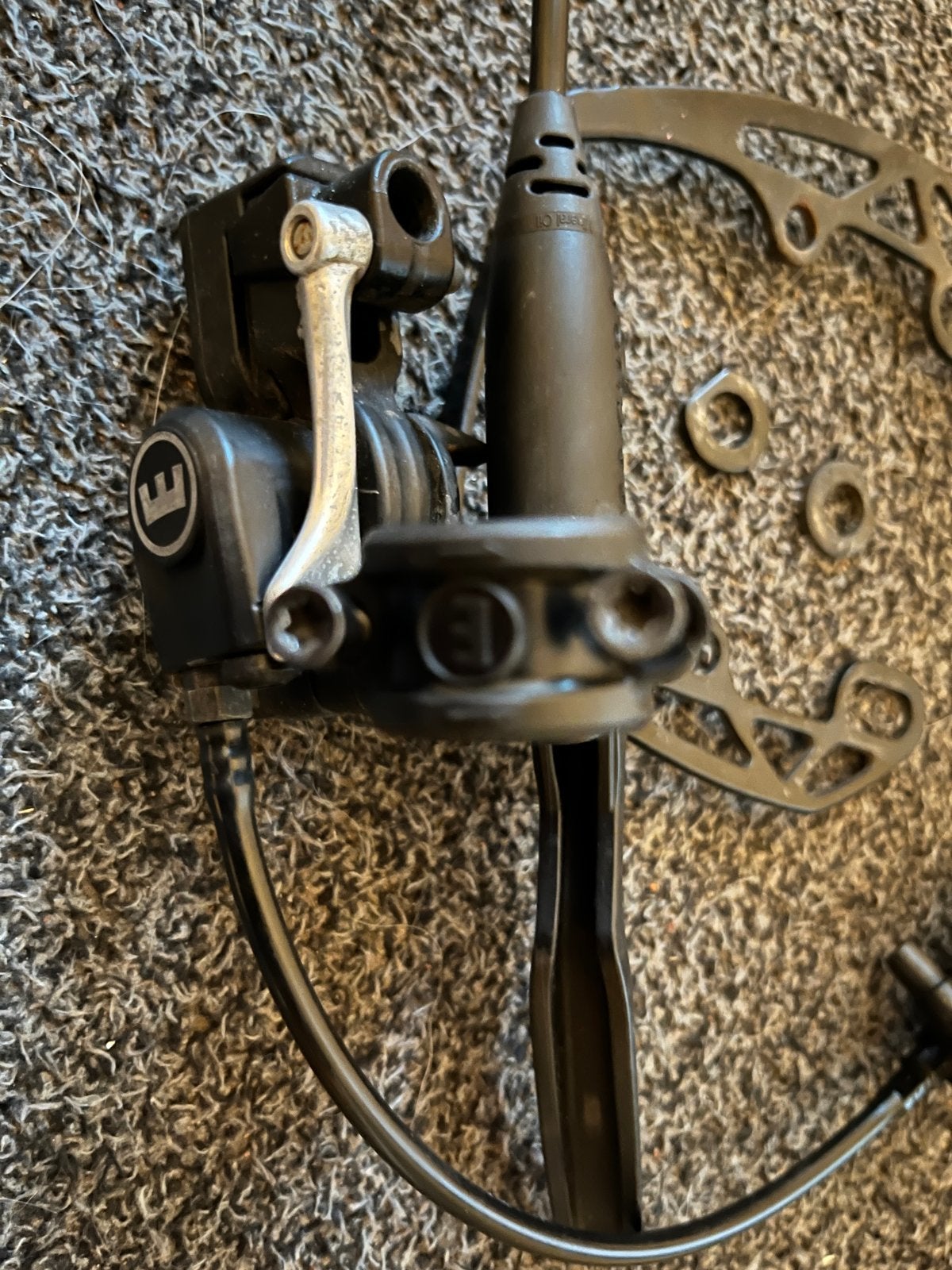 Magura hs11 set voorrem, Remmen, Gebruikt, Staal, Ophalen of Verzenden