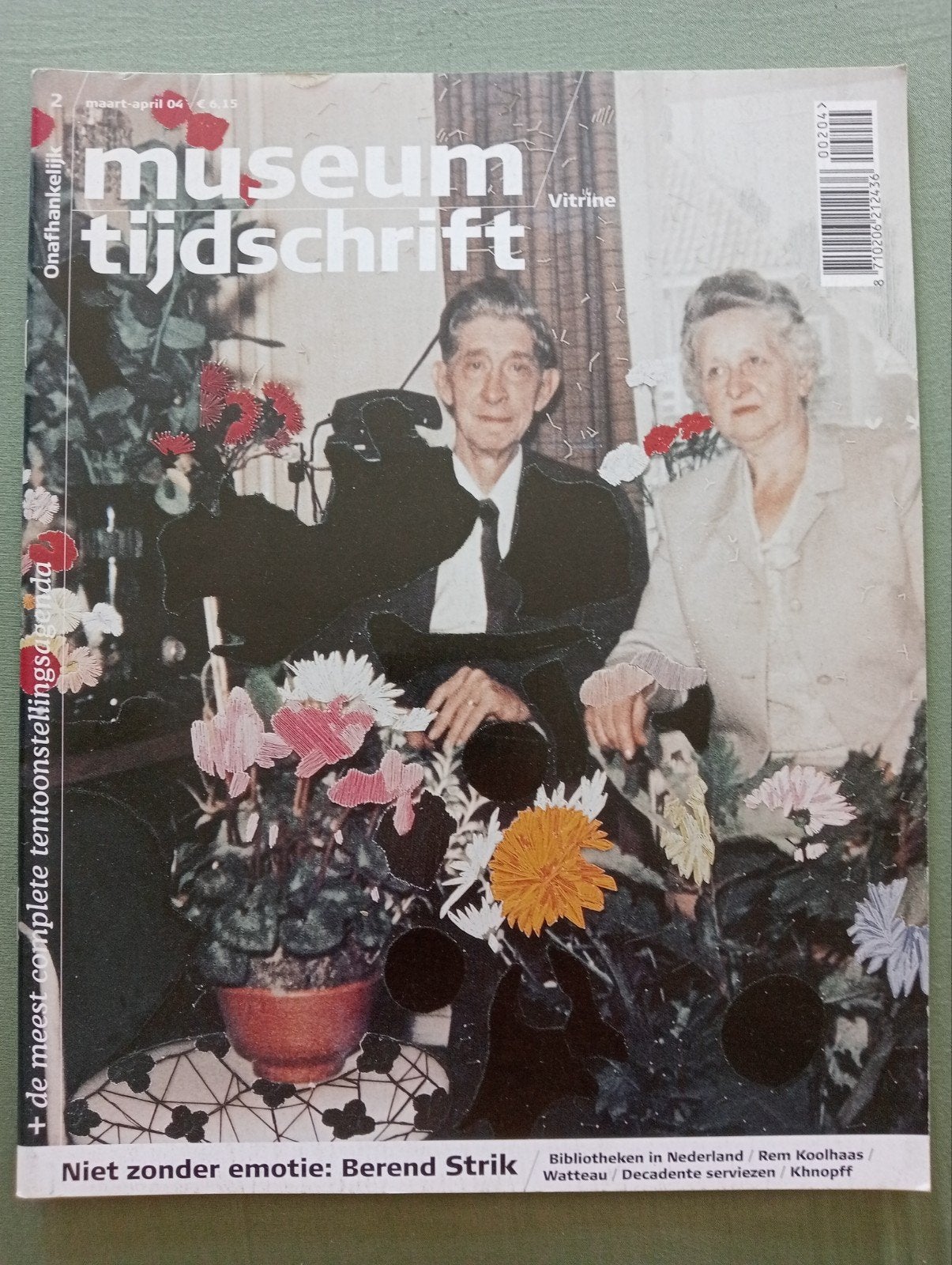 Museum Tijdschrift Vitrine - Maart-April 2004, Ophalen of Verzenden, Gelezen, Overige typen