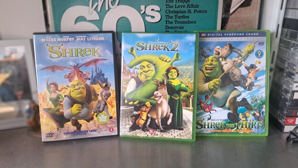 Shrek 1,2+3 (Z265-156), Vanaf 6 jaar, Ophalen of Verzenden, Gebruikt