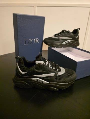 Dior B22 Sneakers Zwart/Wit, Ophalen of Verzenden, Zo goed als nieuw, Zwart, Sneakers of Gympen