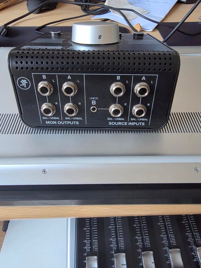 Mackie Big Knob Passive Monitor Controller, Muziek en Instrumenten, Mengpanelen, Ophalen of Verzenden, Zo goed als nieuw, Minder dan 5 kanalen