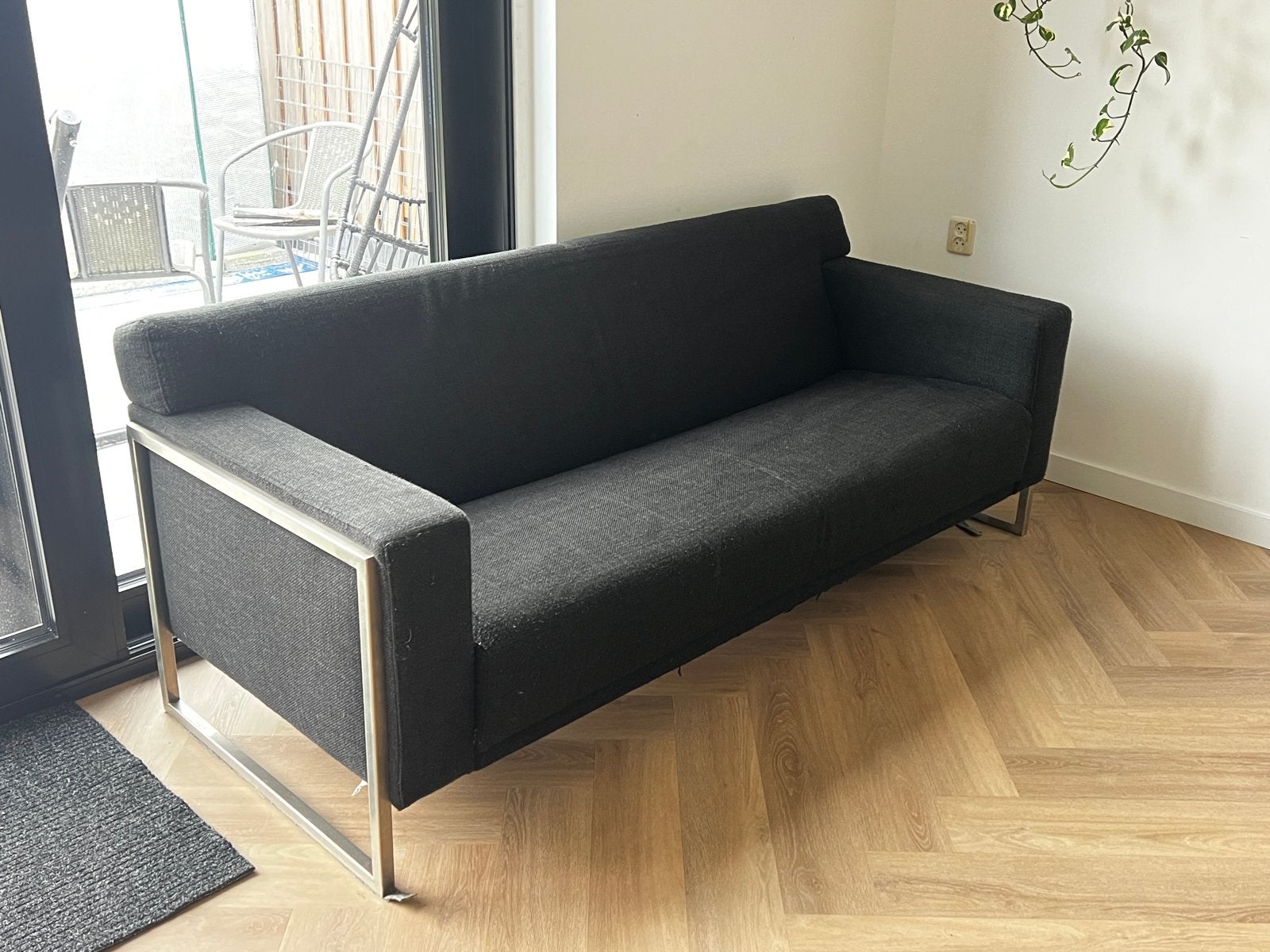 2,5 zits bank, Huis en Inrichting, Banken | Bankstellen, Ophalen, Driepersoons, 75 tot 100 cm, Zo goed als nieuw