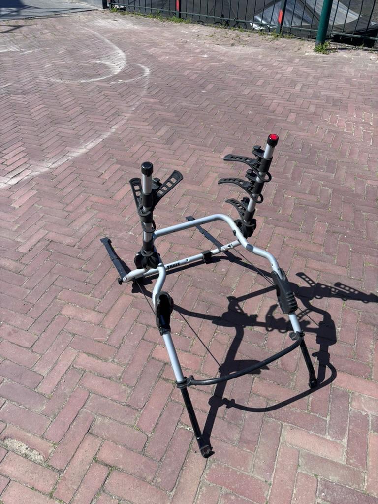Thule Clip on High adaptor Fietsendrager 3 fietsen, Ophalen, 3 fietsen of meer, Gebruikt, Achterklepdrager