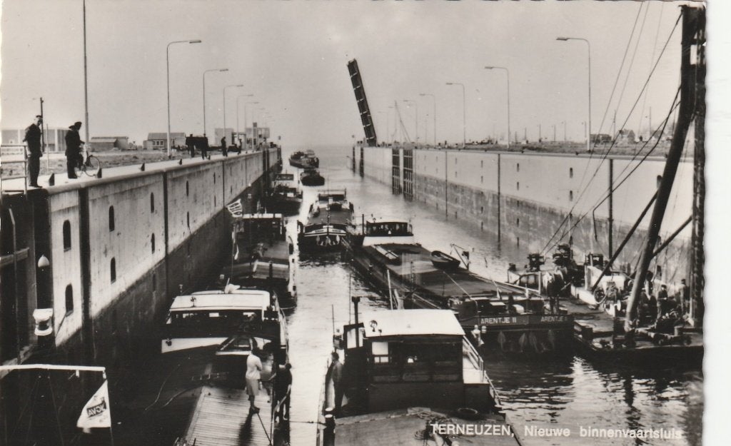 TERNEUZEN Nieuwe Binnenvaartsluis, Verzenden, 1960 tot 1980, Ongelopen, Zeeland