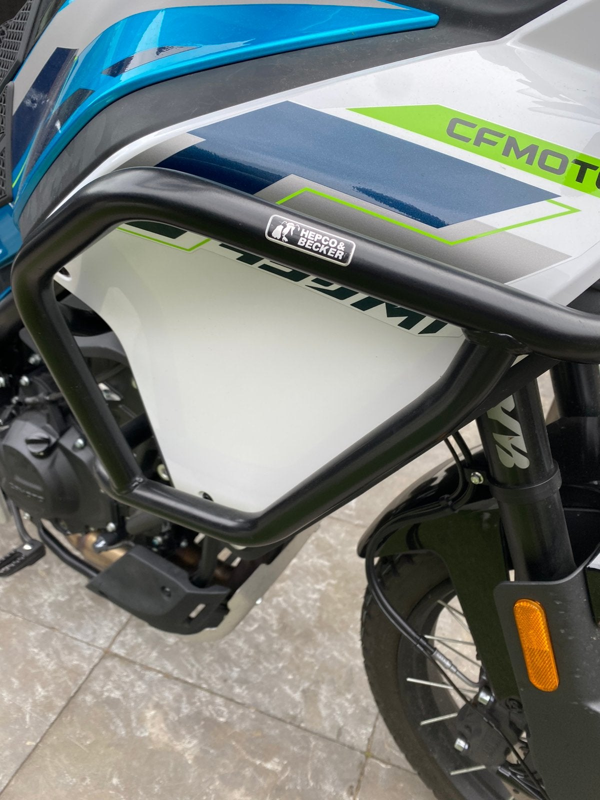 Hepco & Becker valbeugels CF Moto 450mt, Ophalen of Verzenden, Zo goed als nieuw