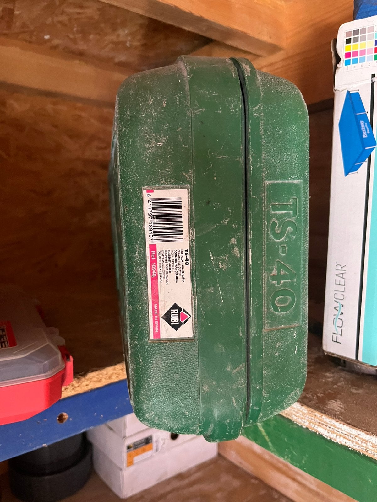 Rubi tegelsnijder , gebruikt, Doe-het-zelf en Verbouw, Gereedschap | Handgereedschap, Ophalen of Verzenden