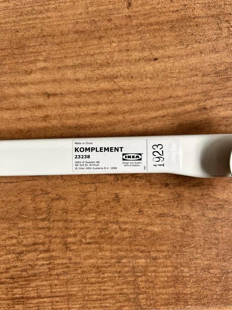 3x IKEA KOMPLEMENT fijndraadmand wit, Ophalen, Gebruikt, 50 tot 100 cm, Minder dan 100 cm