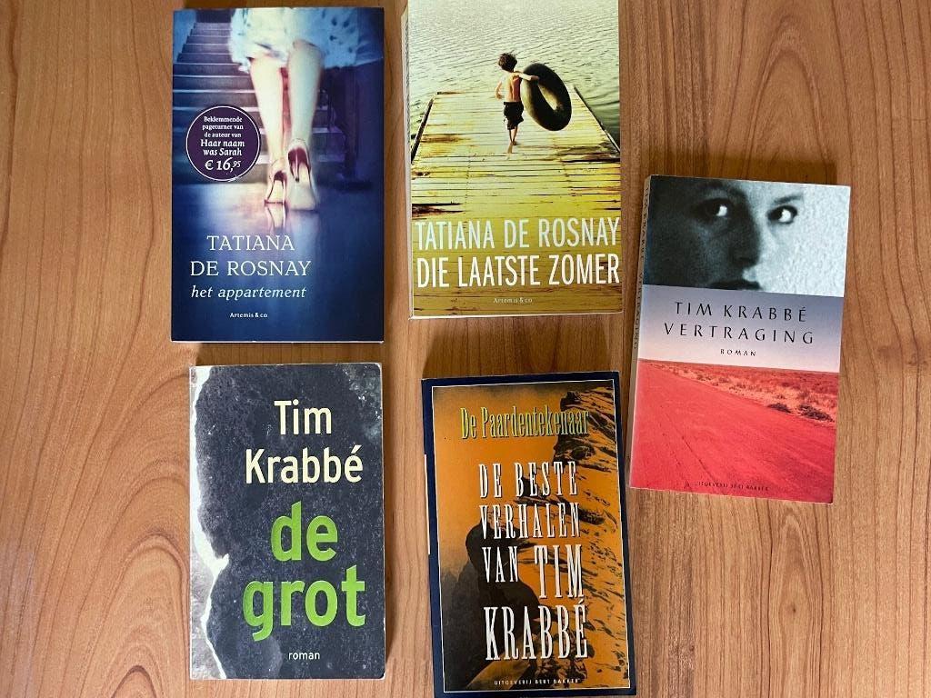 Tatiana de Rosnay en Tim Krabbe boeken, Ophalen, Gelezen, Tatiana de Rosnay