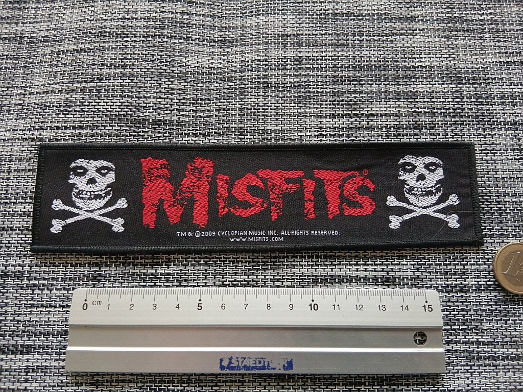 Misfits vrij leuke 2009 strip patch 65 nieuw 5 x 20 cm, Ophalen of Verzenden, Nieuw, Kleding
