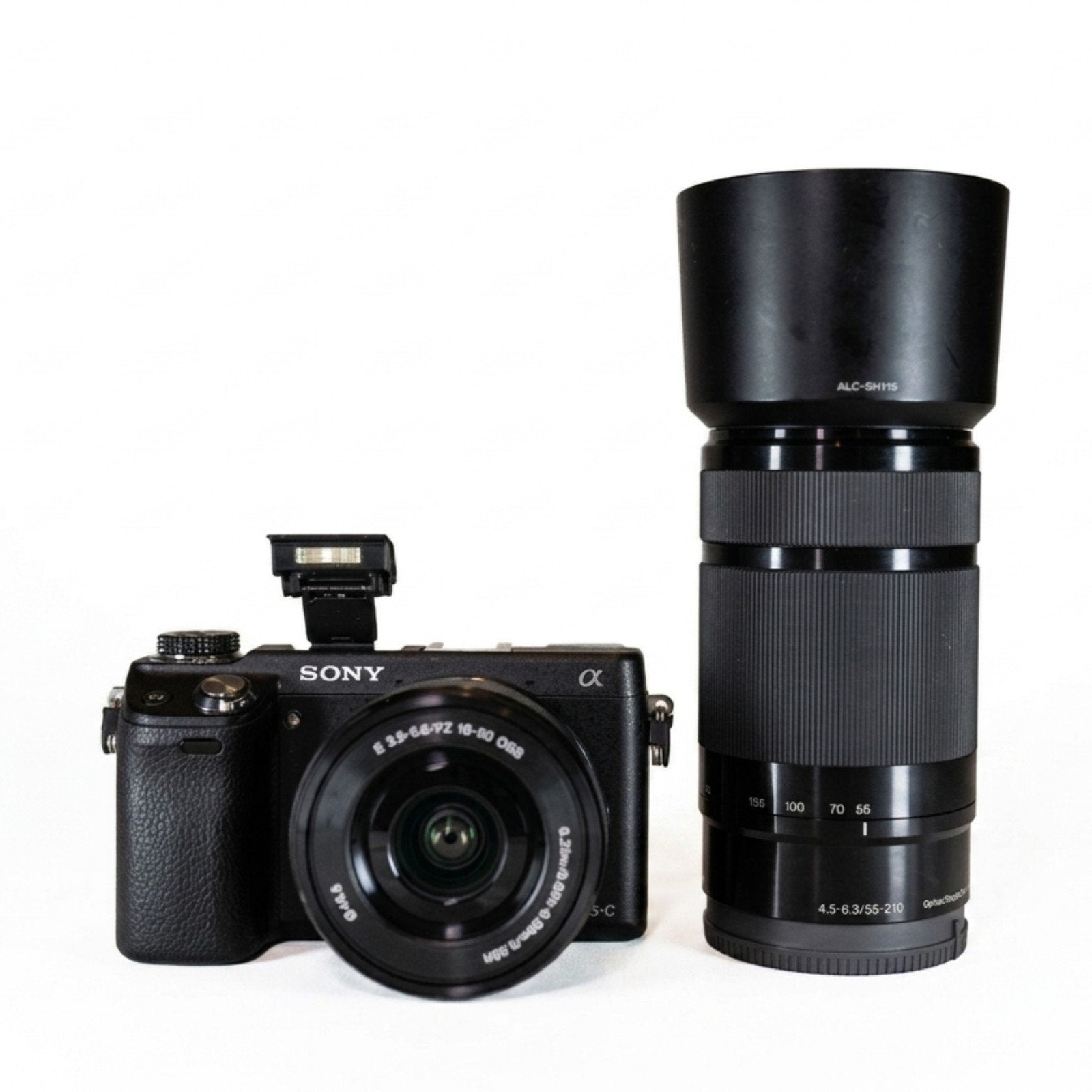 Sony NEX 6 Systeemcamera met 2 lenzen en accessoires, Audio, Tv en Foto, Fotocamera's Digitaal, Ophalen of Verzenden, Zo goed als nieuw