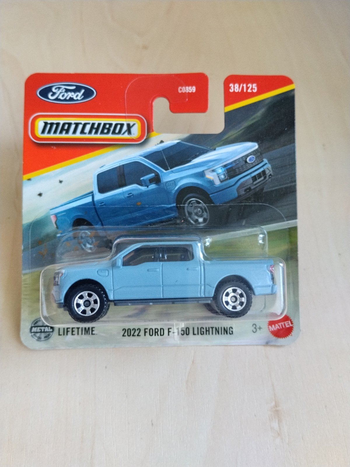 Matchbox 2022 Ford F-150 lightning, Ophalen of Verzenden, Nieuw, Auto