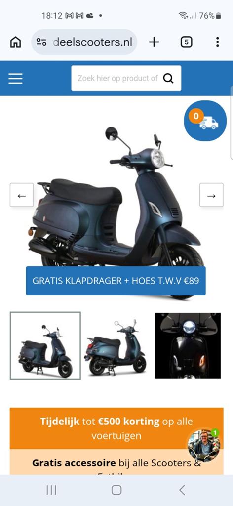 electrische scooter, Fietsen en Brommers, Brommeronderdelen | Scooters, Ophalen of Verzenden