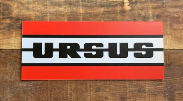 URSUS reclamebord kunststof, Ophalen of Verzenden, Zo goed als nieuw, Reclamebord