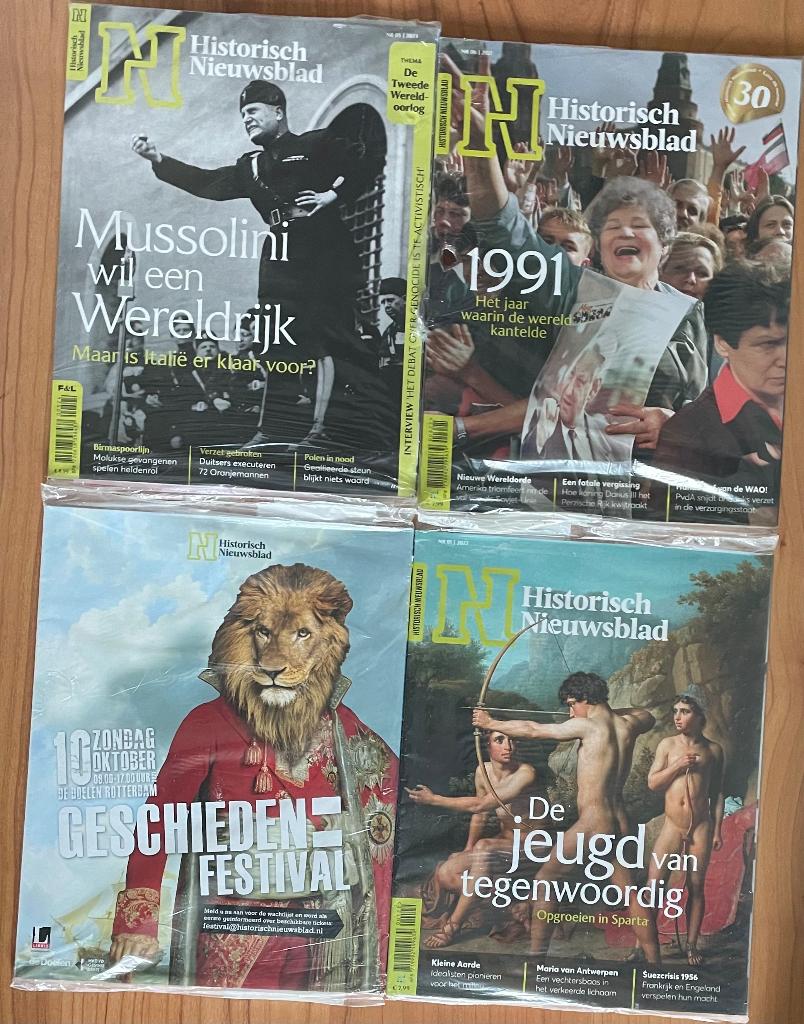 div. Historisch nieuwsblad een geschiedenistijdschrift, Ophalen of Verzenden, Zo goed als nieuw, Wetenschap en Natuur
