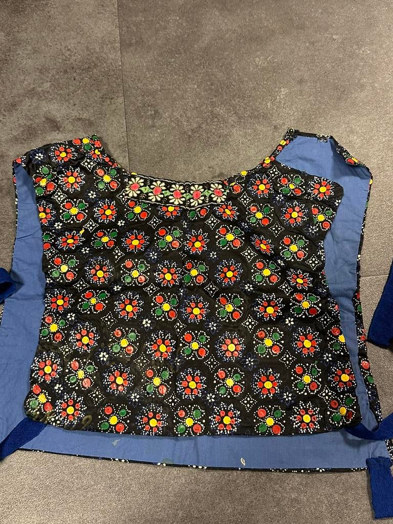 Kraplap uit Staphorst, Antiek en Kunst, Antiek | Kleding en Accessoires, Ophalen of Verzenden, Dames