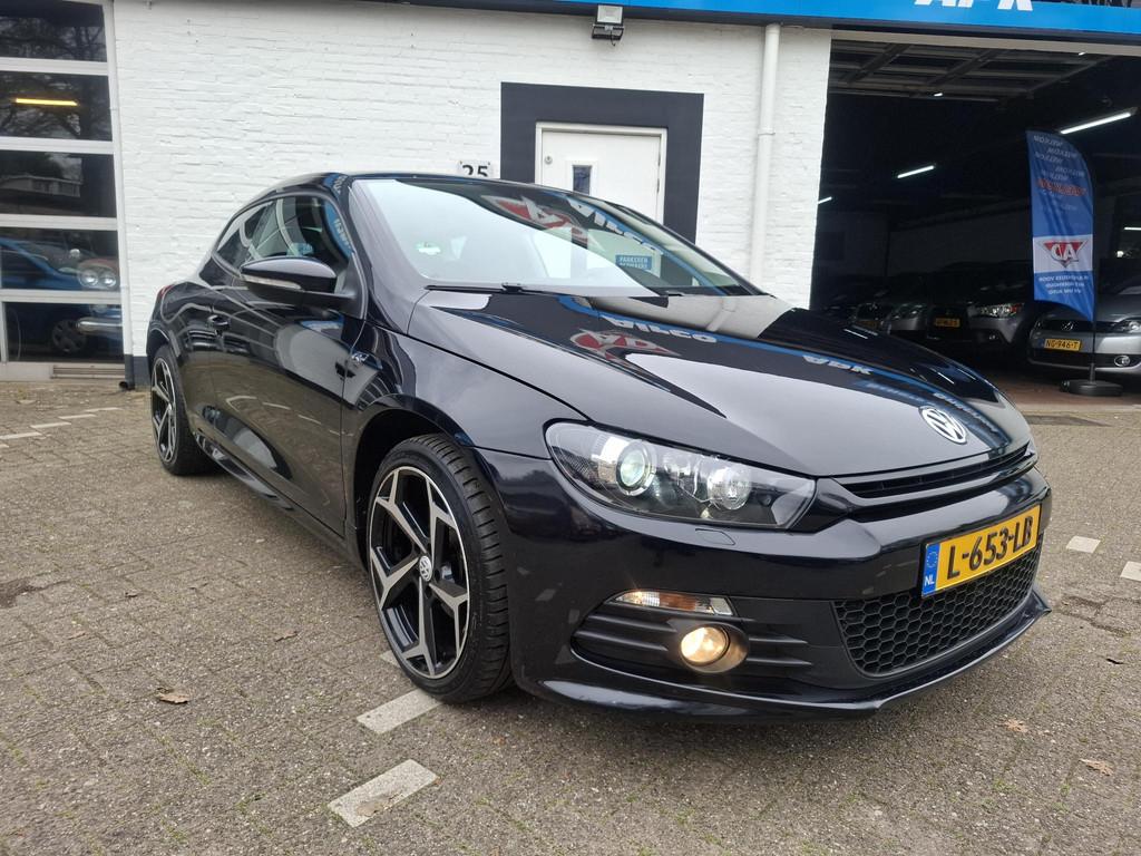 Volkswagen Scirocco 1.4 TSI Highline Plus /Nieuwe apk bij af, Auto's, Voorwielaandrijving, Euro 5, Stof, Gebruikt