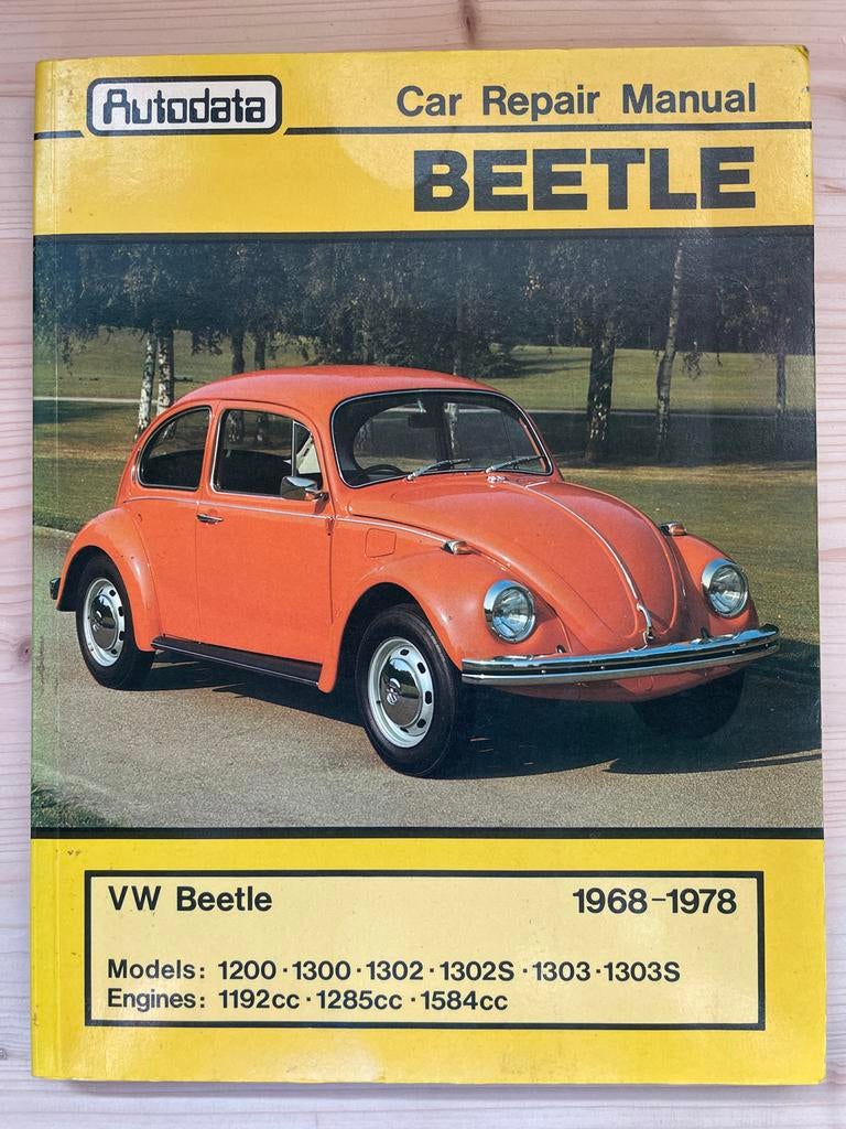Autodata Car Repair Manual VW Kever 1968-1978, Ophalen of Verzenden, Gelezen, Volkswagen