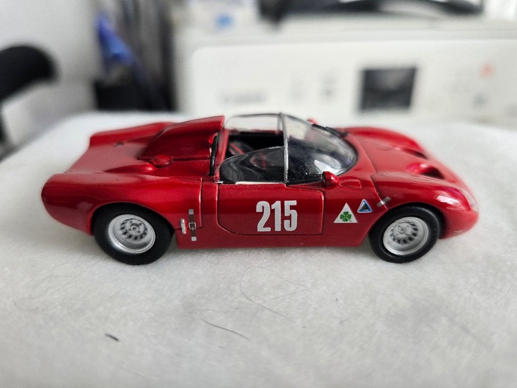 Alfa romeo 33.2 fleron 1967 1/43, Hobby en Vrije tijd, Modelauto's | 1:43, Ophalen of Verzenden, Gebruikt, Auto, Overige merken
