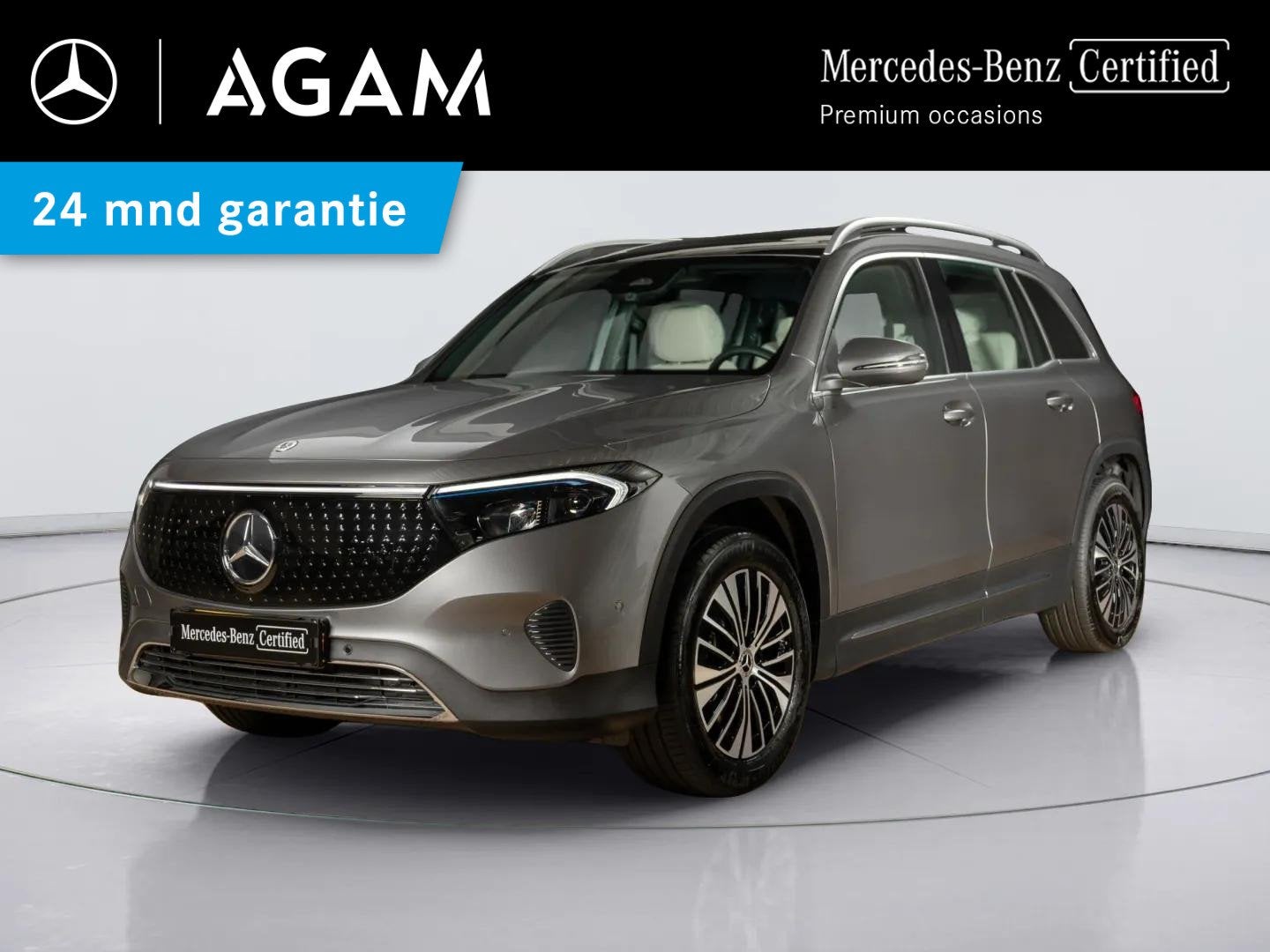 Mercedes-Benz EQB 250+ Business Solution Luxury Panorama dak, Auto's, Dealer onderhouden, Gebruikt, 445 min, Lane Keeping Assist
