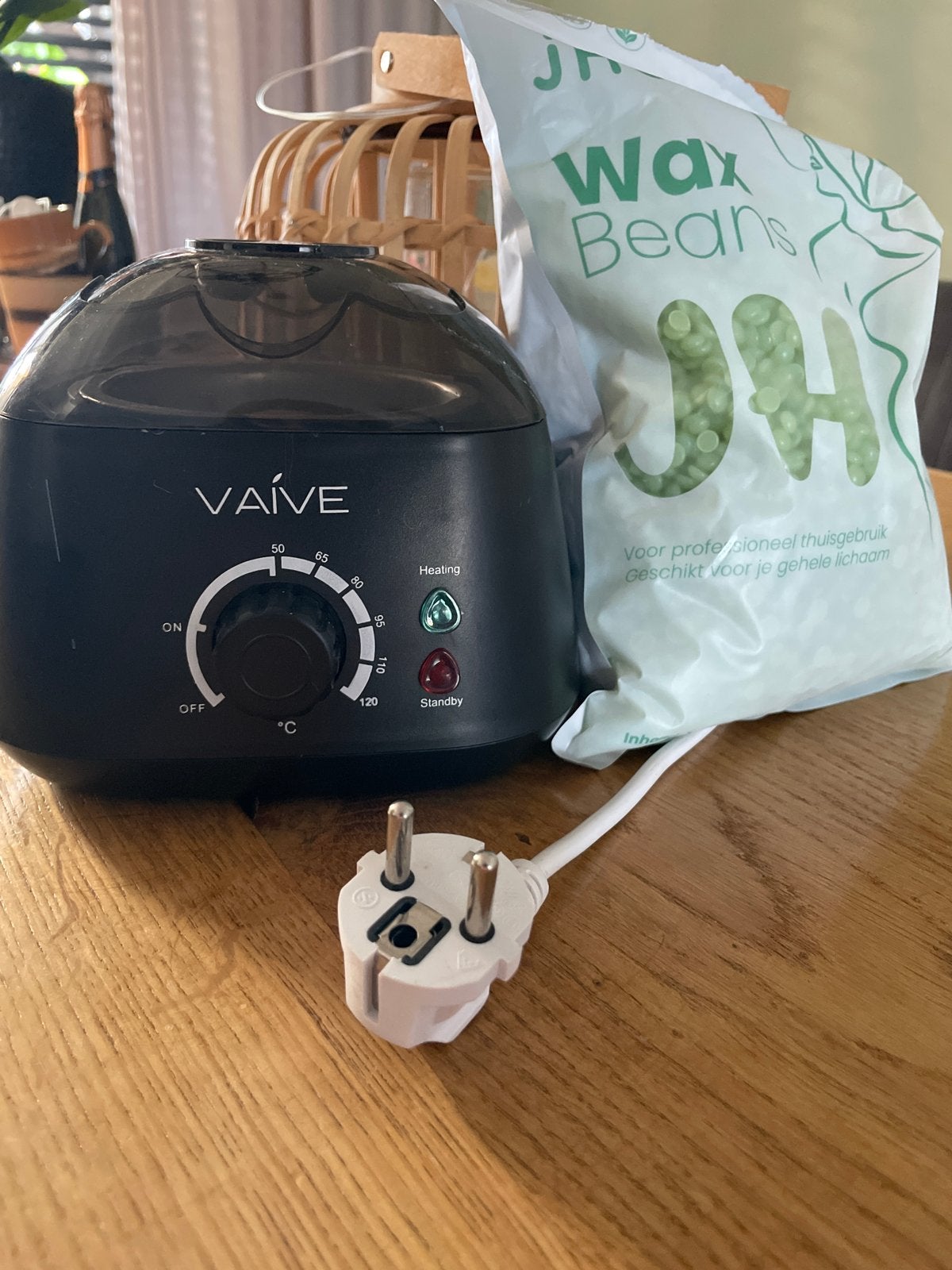 Vaive Wax Heater met JHUST Wax Beans, Ophalen of Verzenden, Gebruikt, Overige typen
