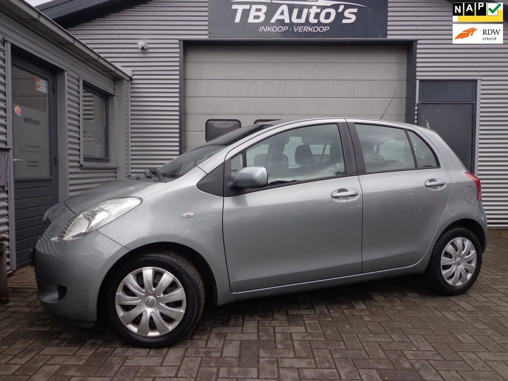 Toyota Yaris 1.3 VVTi Sol 5-DRS ! AIRCO / 124.689 KM !, Voorwielaandrijving, Stof, Zwart, 4 cilinders
