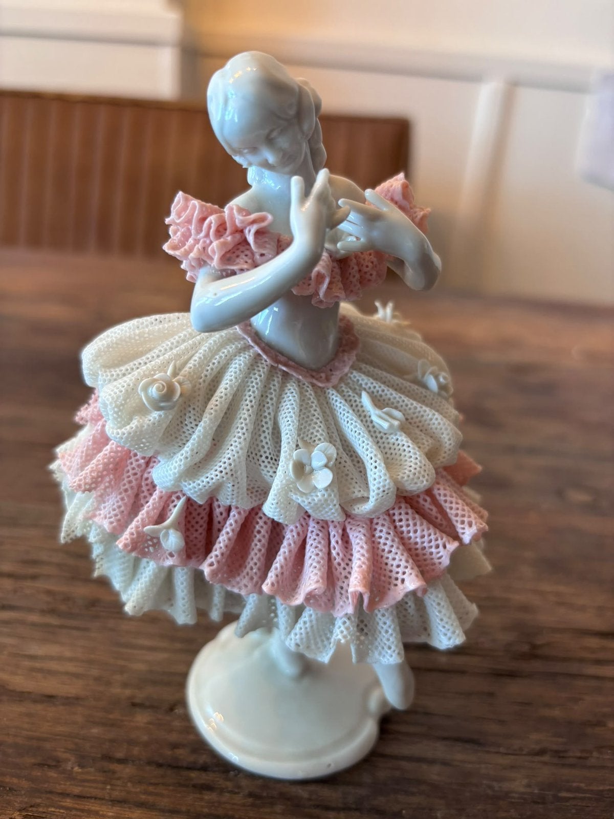 Sitzendorf porseleinen ballerina, Ophalen
