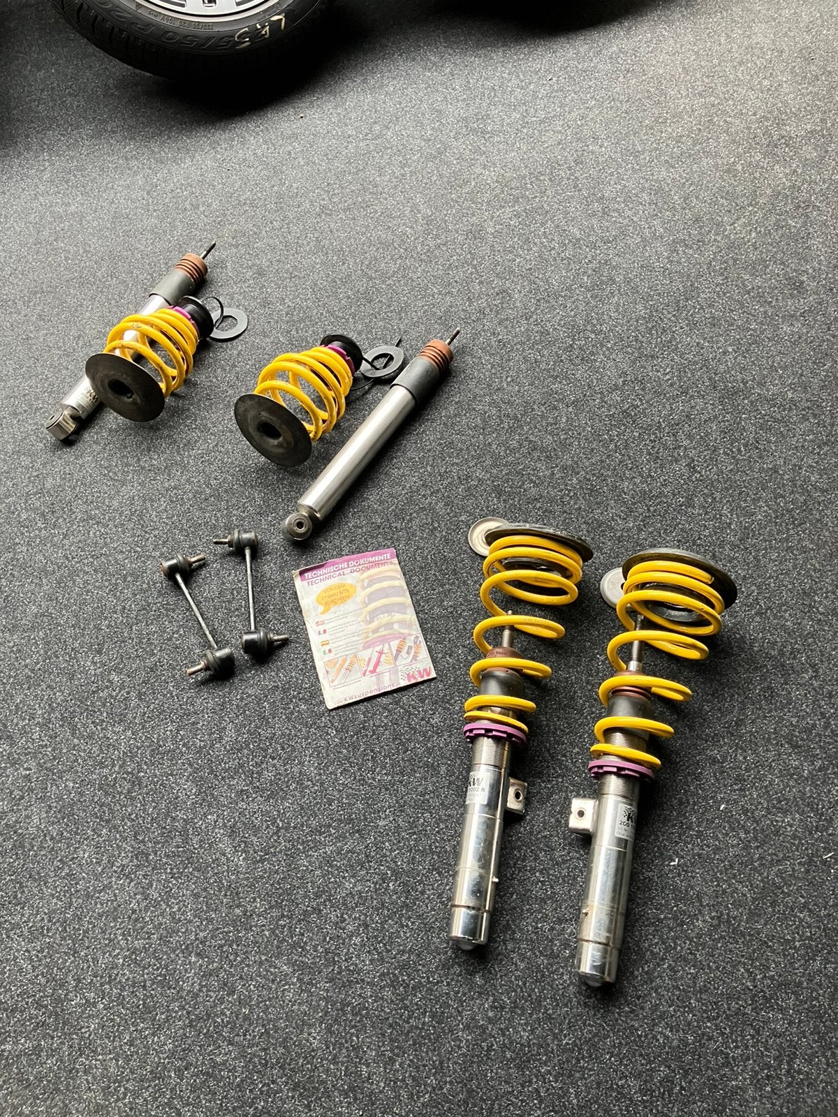 KW Variant 2 schroefset – BMW M3 E46 3.2, Auto-onderdelen, Ophalen of Verzenden, BMW