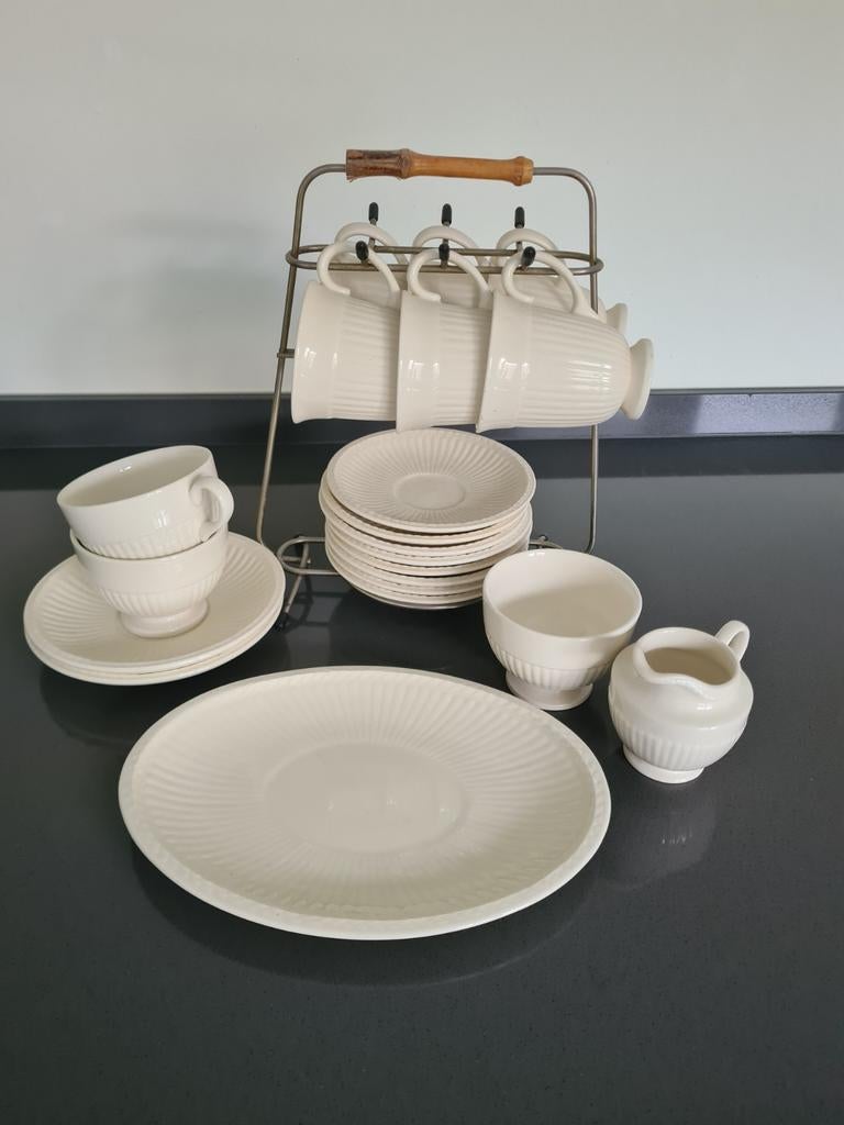 Wedgwood Edme koffie- en theeservies, Ophalen, Gebruikt, Keramiek, Wedgwood