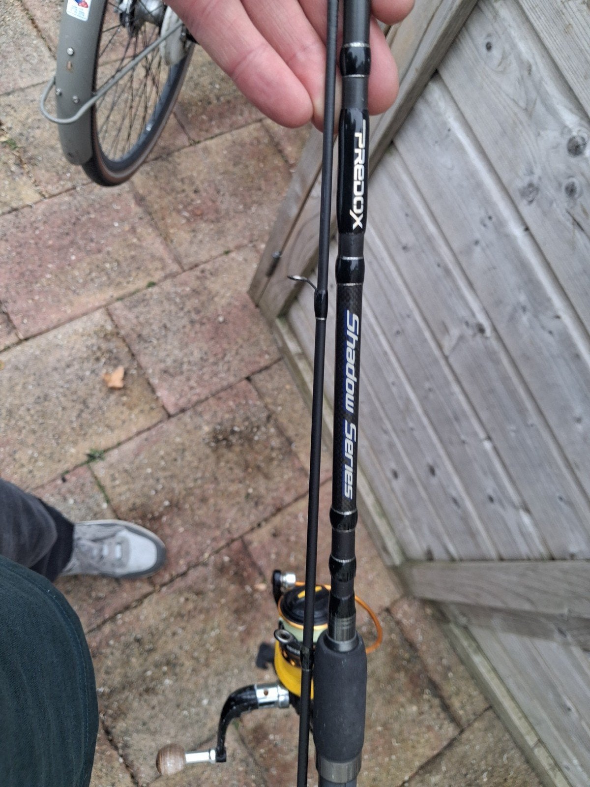 Dropshothengel met molen., Ophalen, Gewone step