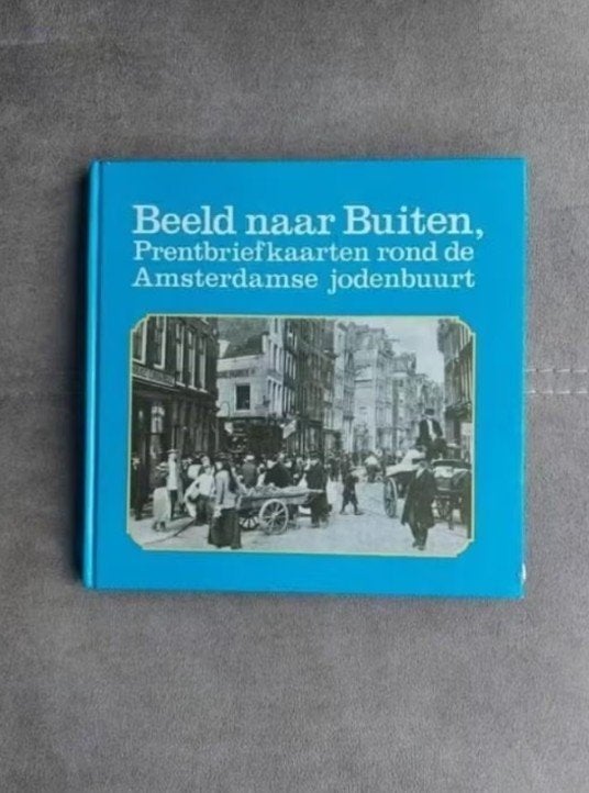 Beeld naar buiten, Prentbriefkaarten Amsterdamse Jodenbuurt, 20e eeuw of later, Ophalen of Verzenden, Zo goed als nieuw, Drs. J. Cahen