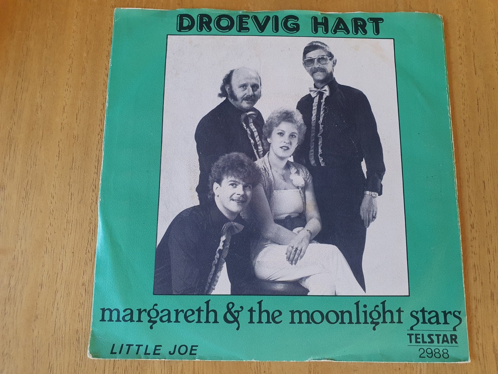 Margareth & The Moonlight Stars - Droevig Hart ( Telstar ), Cd's en Dvd's, Vinyl | Nederlandstalig, Ophalen of Verzenden, Zo goed als nieuw