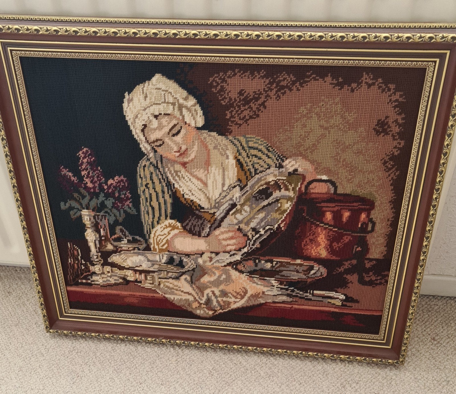 Borduurwerk Schilderij, Ophalen of Verzenden
