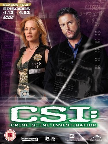 CSI Seizoen 4, Afl 13 t/m 23.  3 Dvd, Engels, Misdaad, Nederlands, Seizoen 4