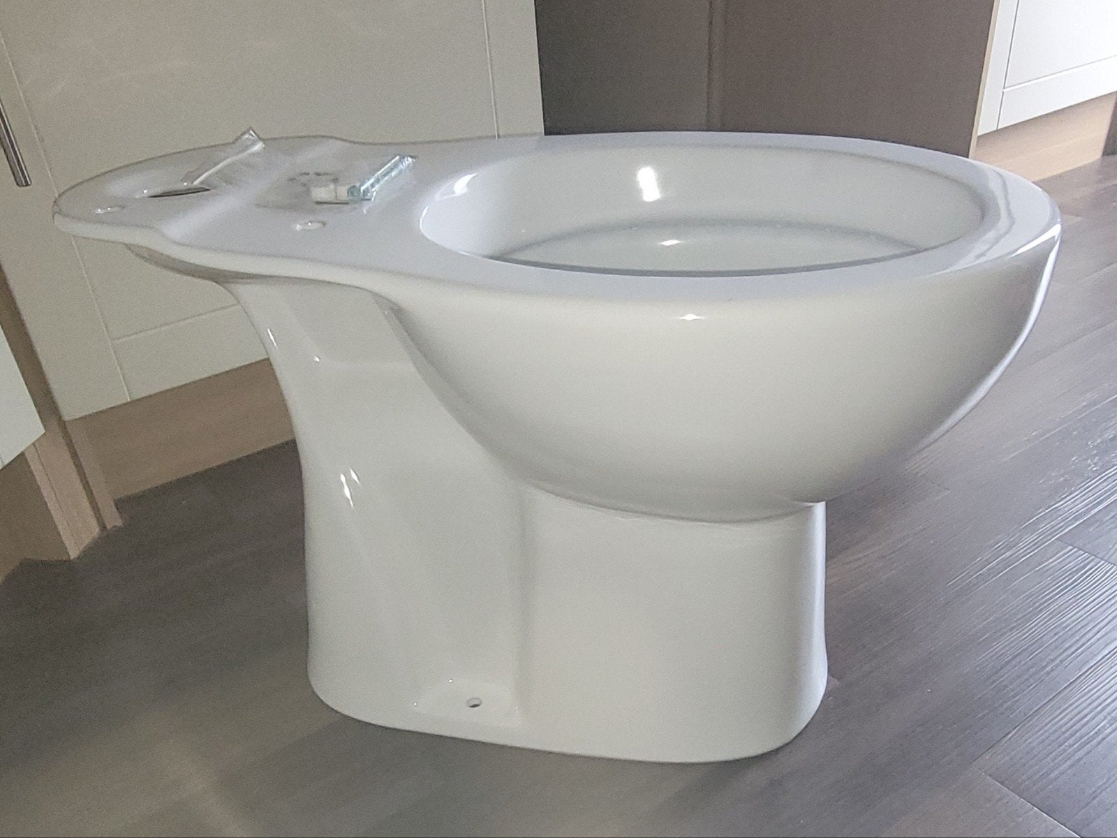 Nieuwe WC pot - OK Duobloc Pack, Ophalen