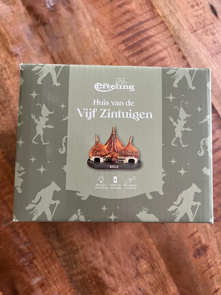 Efteling minatuur Huis van de vijf zintuigen, Ophalen of Verzenden, Nieuw, Beeldje of Poppetje