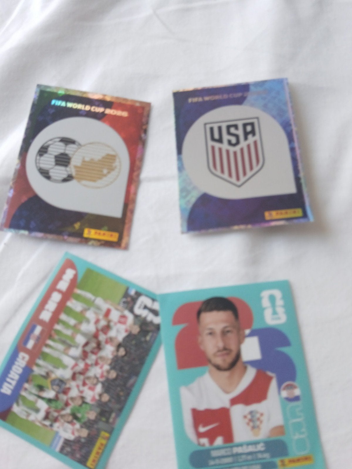 diverse wk stickers uit america, Ophalen, Nieuw, Meerdere stickers