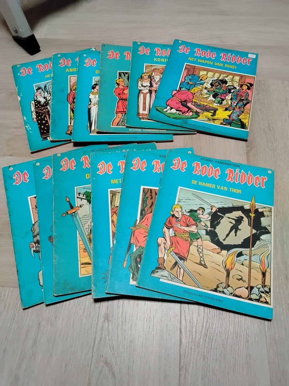 de Rode Ridder losse verkoop van veel verschillende jaren., Boeken, Complete serie of reeks, Ophalen of Verzenden, Gelezen