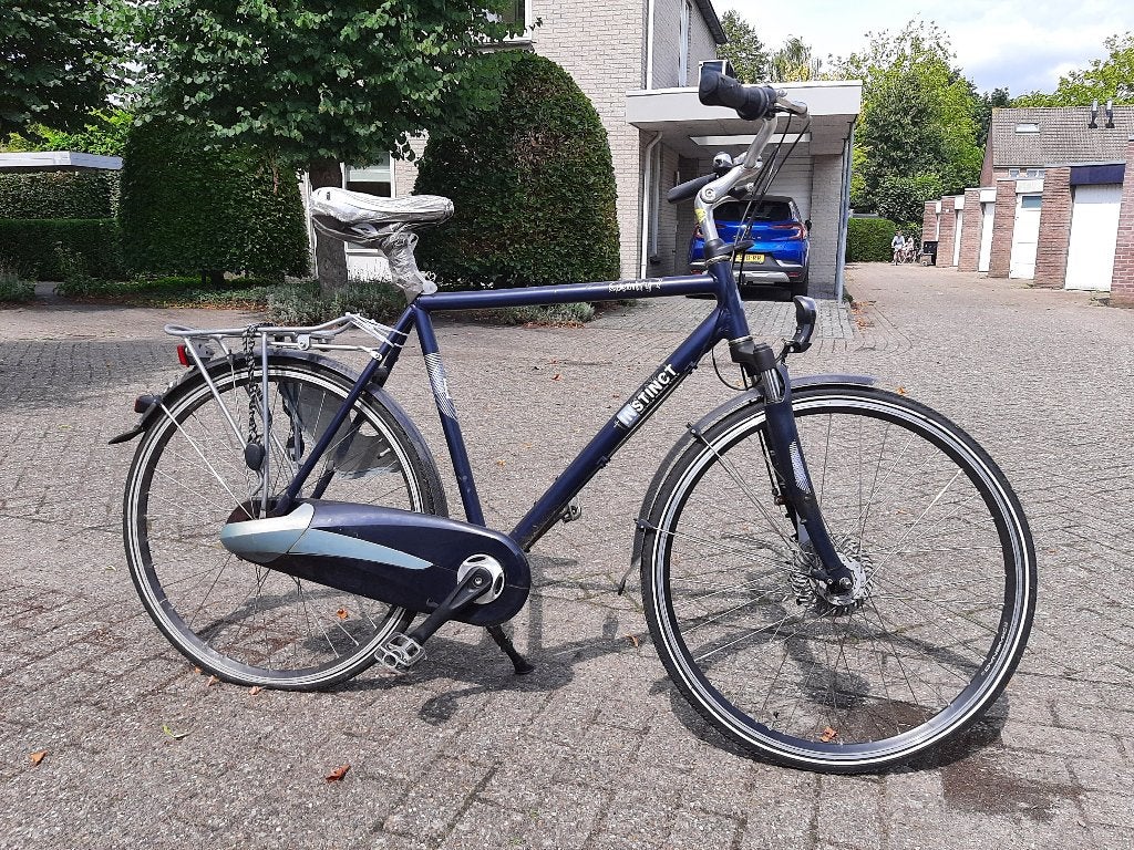 Herenfiets Instinct - Country, Gebruikt, Schijfrem, 53 tot 57 cm, Ophalen