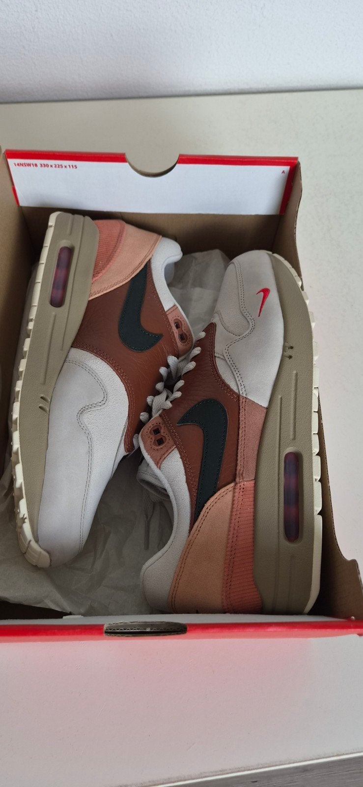 nike air max 1 amsterdam 42.5eu, Kleding | Heren, Schoenen, Ophalen, Nieuw, Overige kleuren