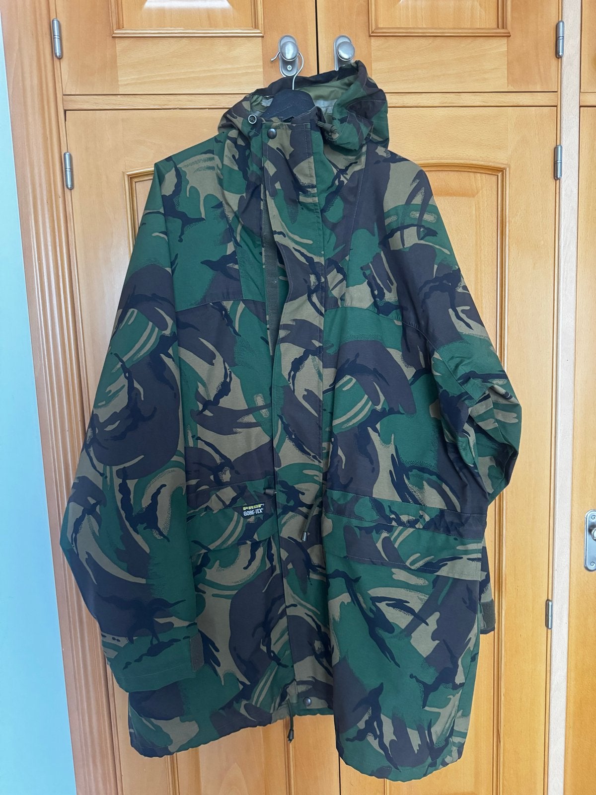 Korps Mariniers Gore-Tex Regenjas Camo - Maat 2XL, Verzamelen, Ophalen of Verzenden