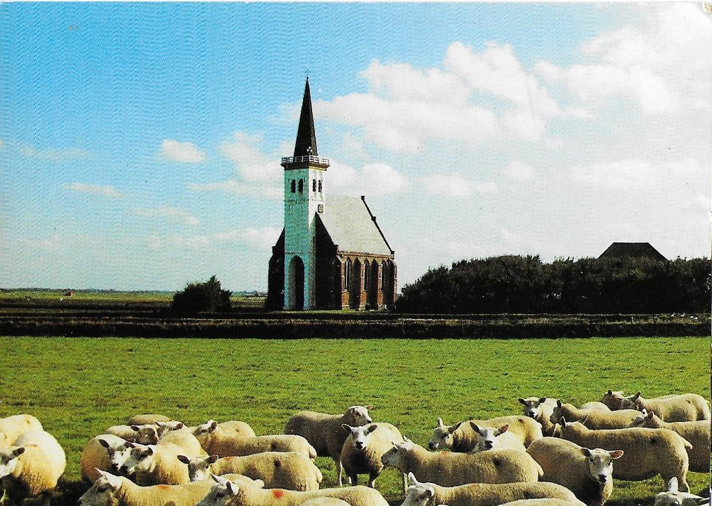 Texel den hoorn gelopen ansichtkaart ( 612 ), Ophalen of Verzenden, 1980 tot heden, Gelopen, Waddeneilanden