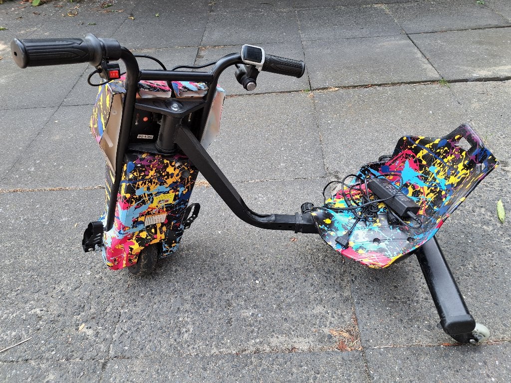Drift trike opknapper, Gebruikt
