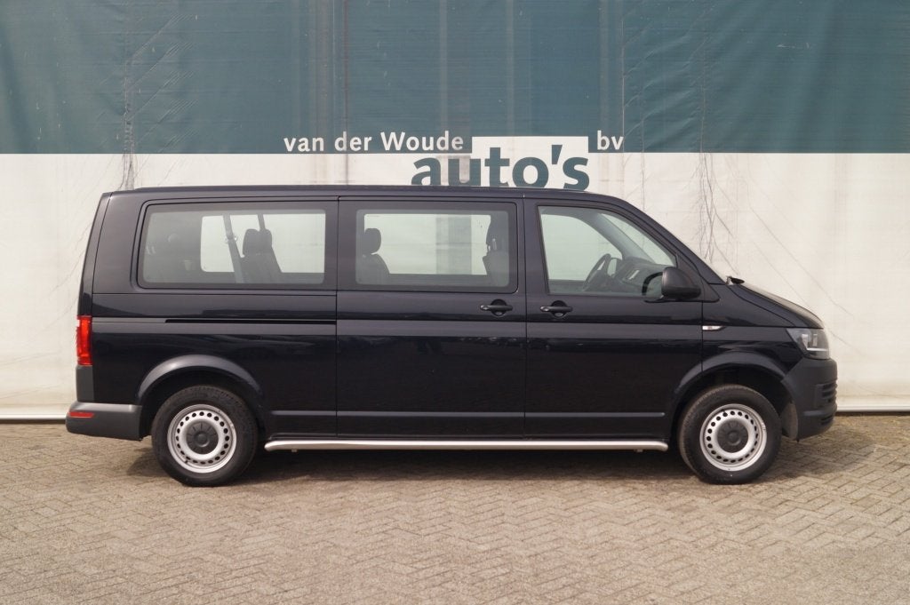 Volkswagen Transporter Kombi 2.0 TDI L2-H1 9-persoons -AIRCO, Auto's, Bestelauto's, Voorwielaandrijving, Stof, Gebruikt, Euro 6